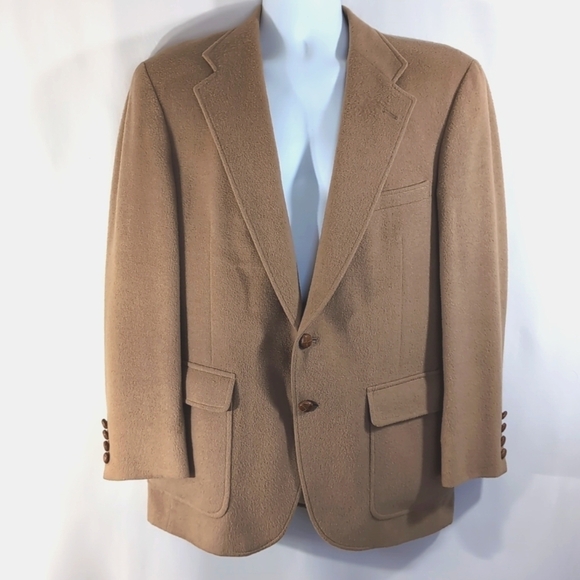 Van Julian Other - Van Julian Wool  Fully Lined Camel Color Sports Jacket / Blazer - Size 40R